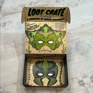 Loot Crate Cursed Creatures Mask Crate Craft Empty Box